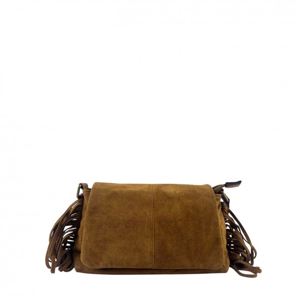 Bolso Bandolera Con Flecos